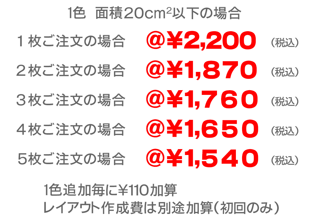 名札アクリル）価格