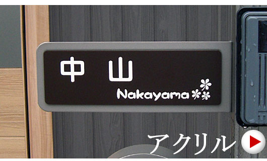 アクリルプレート